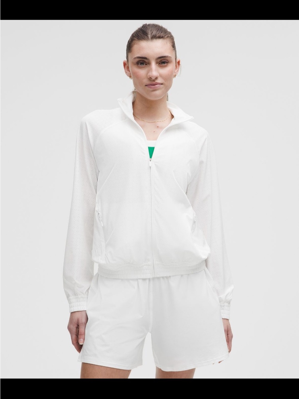 lululemon athletica Adapted State Perforated Track Jacket